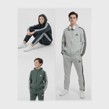 ترنج قطعتين اولادي محير سوفت نايلون مستورد خريفي الوان متعدده شتوي من فرعون - 5186